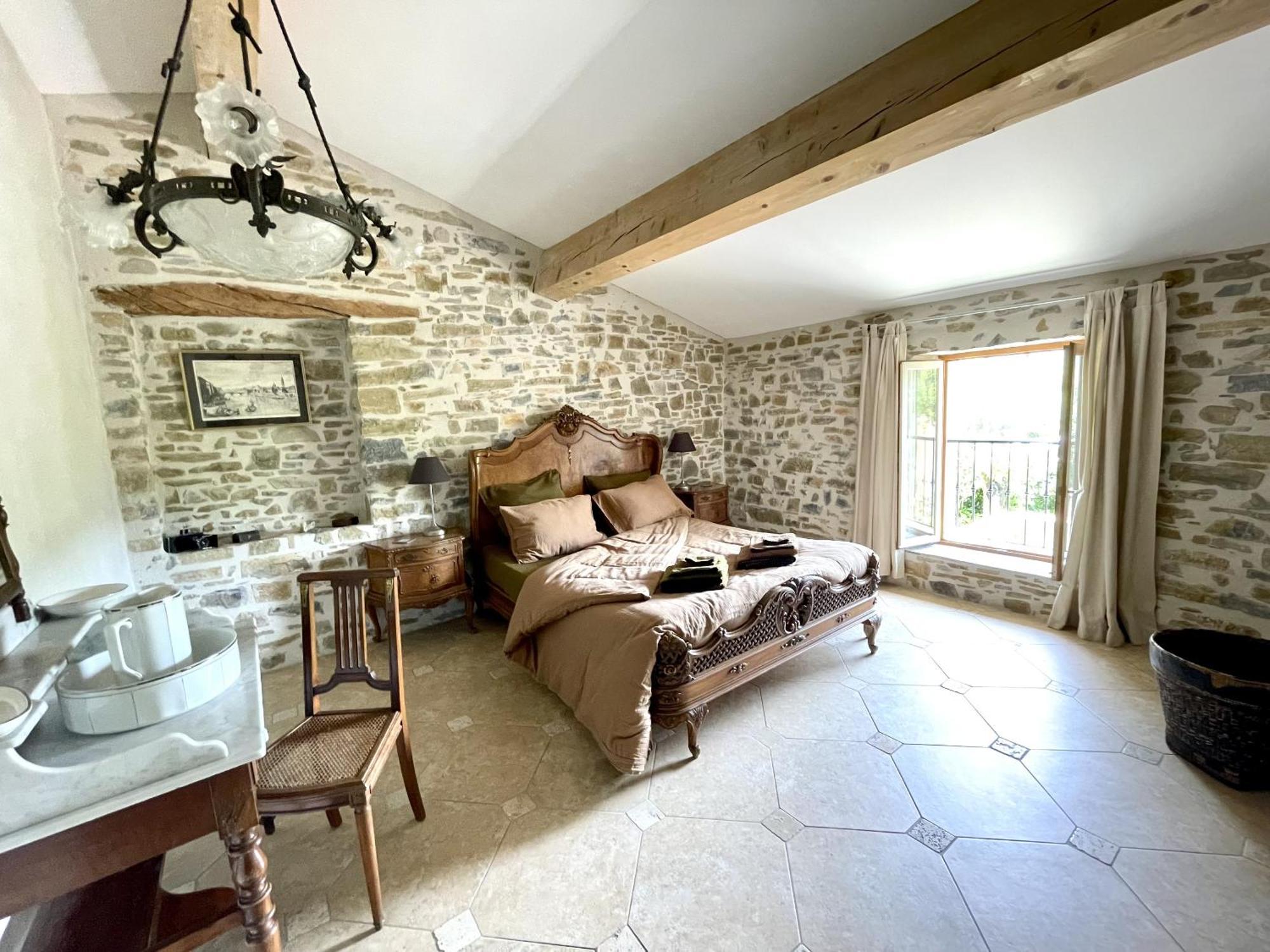 Le Domaine De La Tuilerie - Gite De Charme En Bord De Riviere Avec Piscine Servies-en-Val Rom bilde